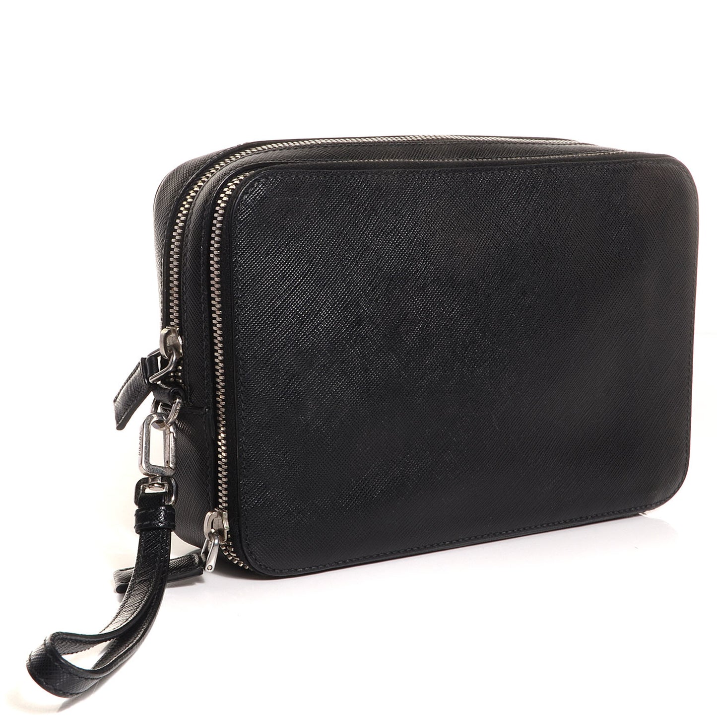 Saffiano Small Travel Bag Black