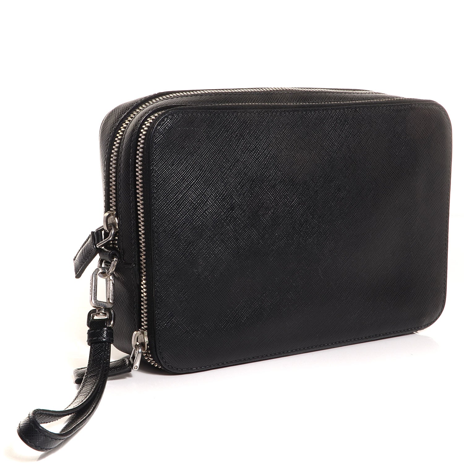Prada Saffiano Small Travel Bag Black 3 of 11