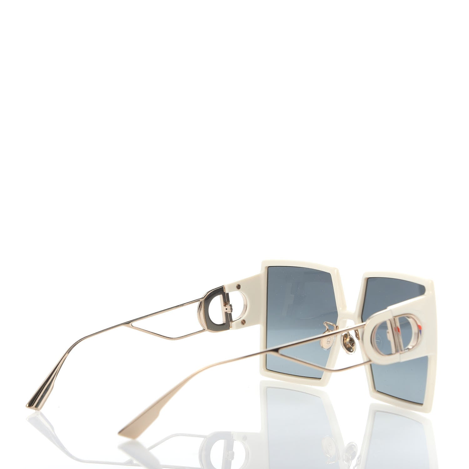 Christian Dior Square 30 Montaigne Sunglasses White 4 of 8