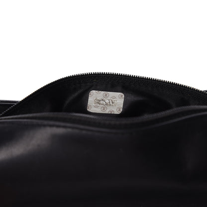Chanel Lambskin Quilted Shoulder Flap Bag So Black 8 of 9