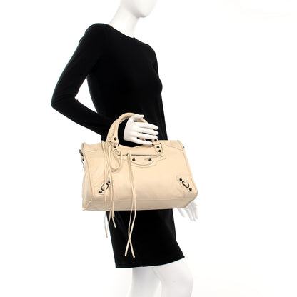Balenciaga Agneau Classic Hardware City Blanc Creme Light Craie 3 of 10