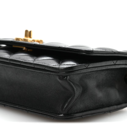 Chanel Lambskin Quilted Pillow Crush Wallet On Chain WOC Black 11 of 11