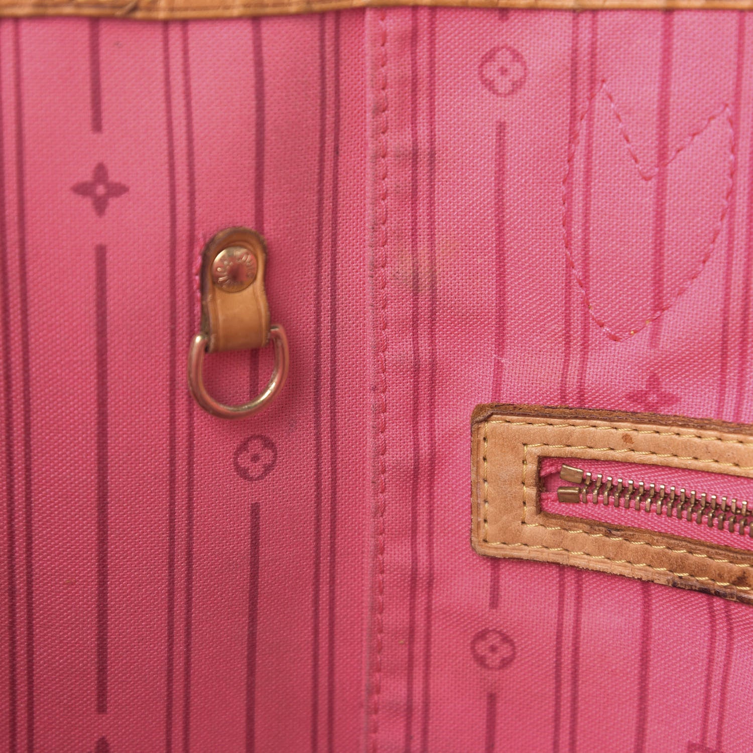 Louis Vuitton Monogram Roses Neverfull MM 10 of 18