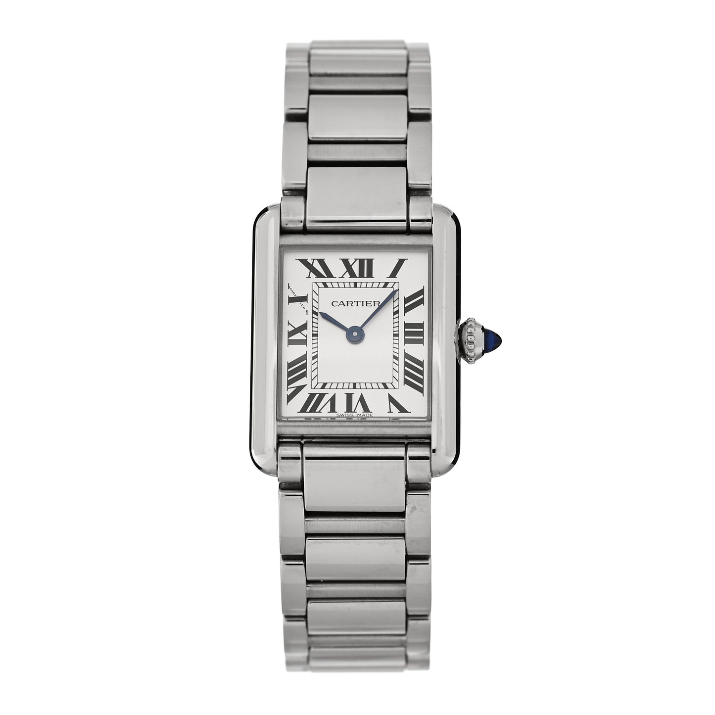 Stainless Steel 22mm Tank Must Quartz Watch