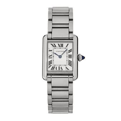 Cartier Stainless Steel 22mm Tank Must Quartz Watch 1 of 5