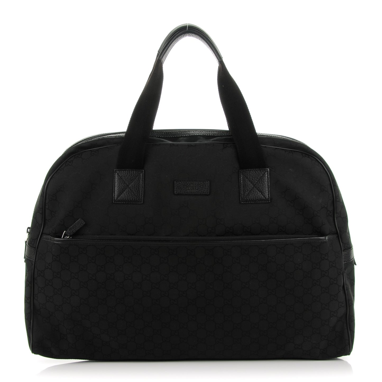 Nylon Monogram Duffle Bag Black