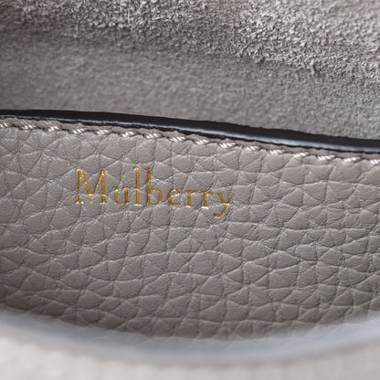 Mulberry Heavy Grain Calfskin Mini Keeley Solid Grey 5 of 10