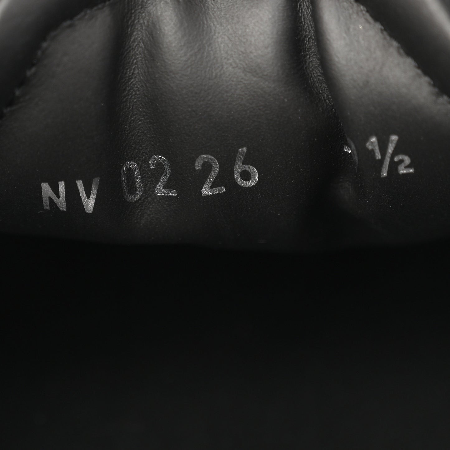 Suede Calfskin LV Sneakerina 39.5 Black
