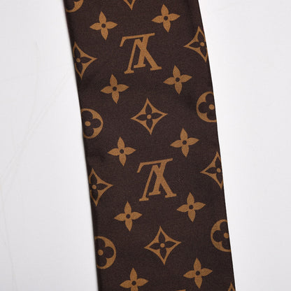 Louis Vuitton Silk Monogram Trunks Bandeau Rose Poudre 6 of 6