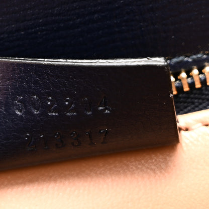 Gucci Lanzo Stretch Cord Azalea Calfskin Horsebit 1955 Shoulder Bag Lipstick Rose Blue 7 of 10