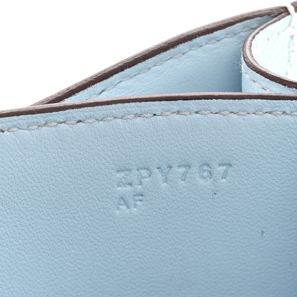 Hermes Epsom Constance 18 Bleu Brume 7 of 14