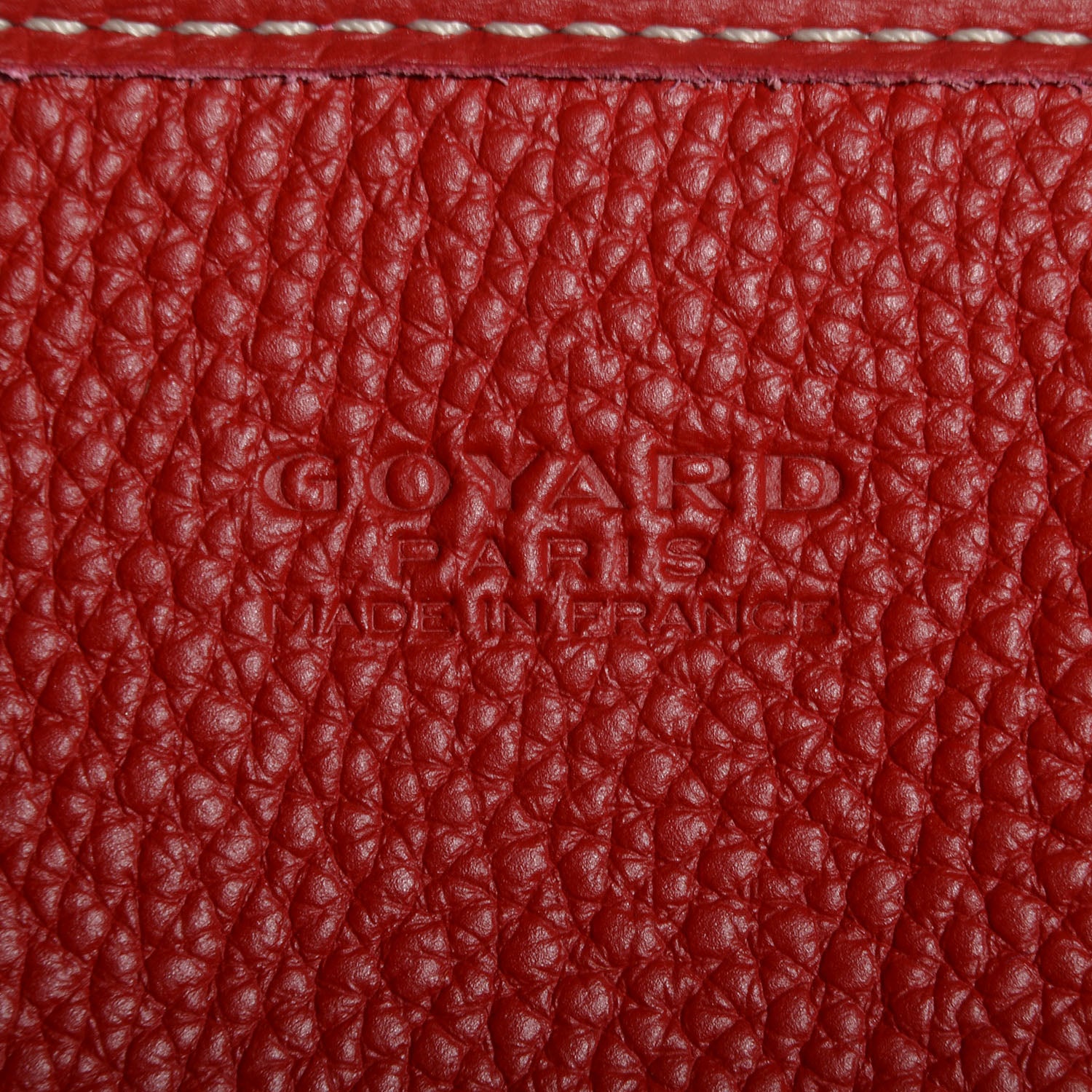 Goyard Goyardine Sac Hardy Pet Carrier PM Red 7 of 9