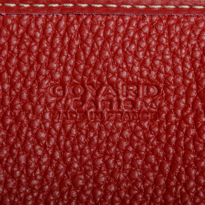 Goyard Goyardine Sac Hardy Pet Carrier PM Red 7 of 9