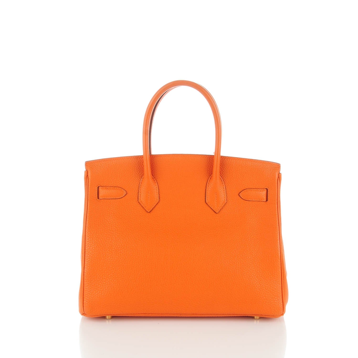 Hermes Togo Birkin 30 Orange 4 of 25