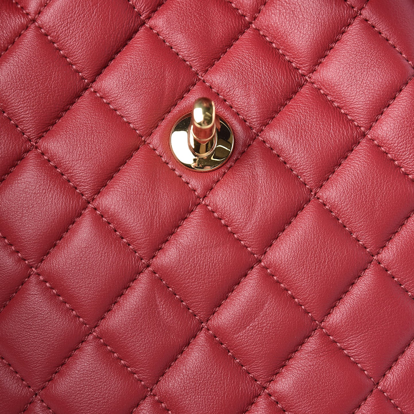 Calfskin Quilted Mini Urban Spirit Backpack Red