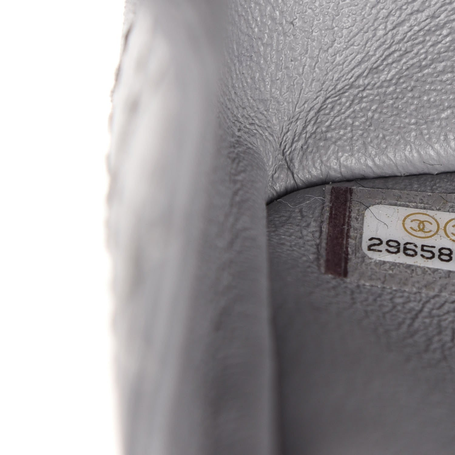 Chanel Aged Calfskin Quilted 2.55 Reissue Mini Flap Grey 9 of 11