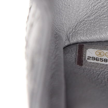 Chanel Aged Calfskin Quilted 2.55 Reissue Mini Flap Grey 9 of 11