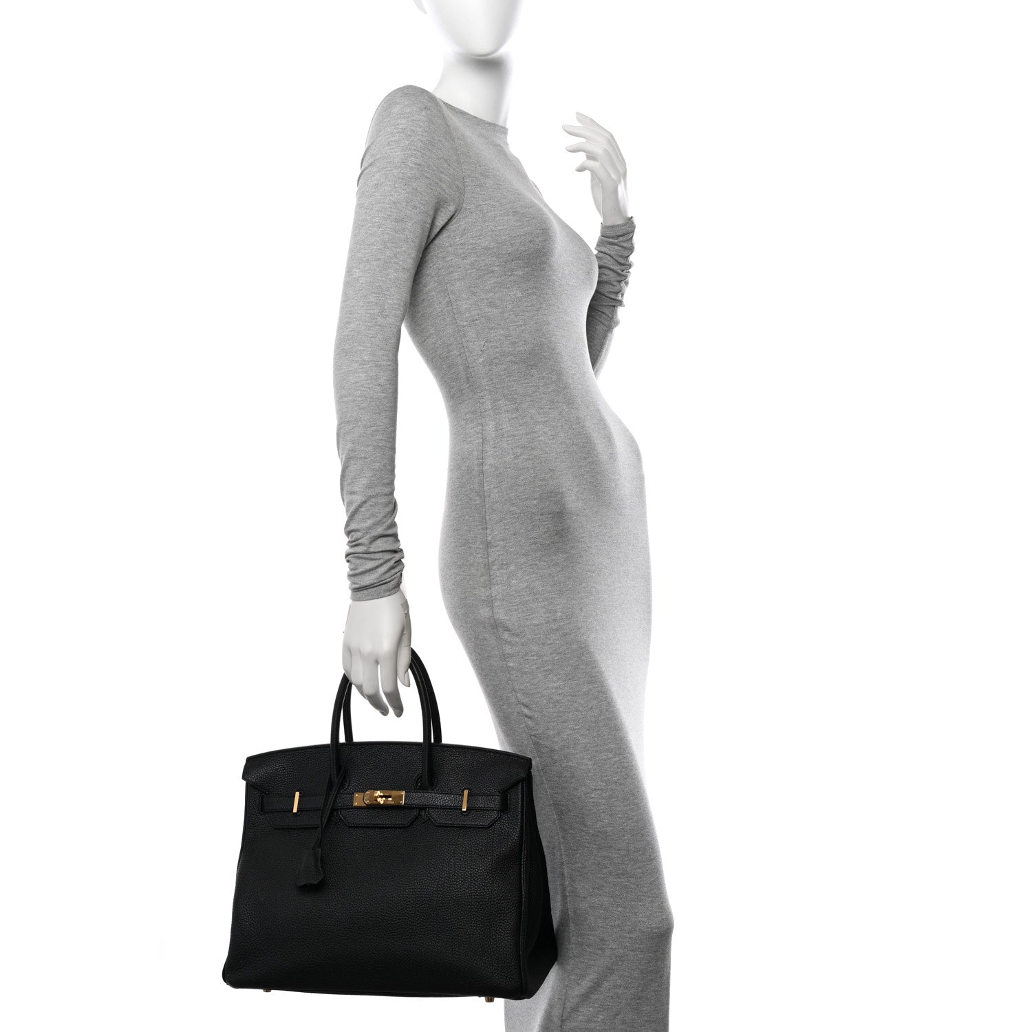Hermes Togo Birkin 35 Black 2 of 11