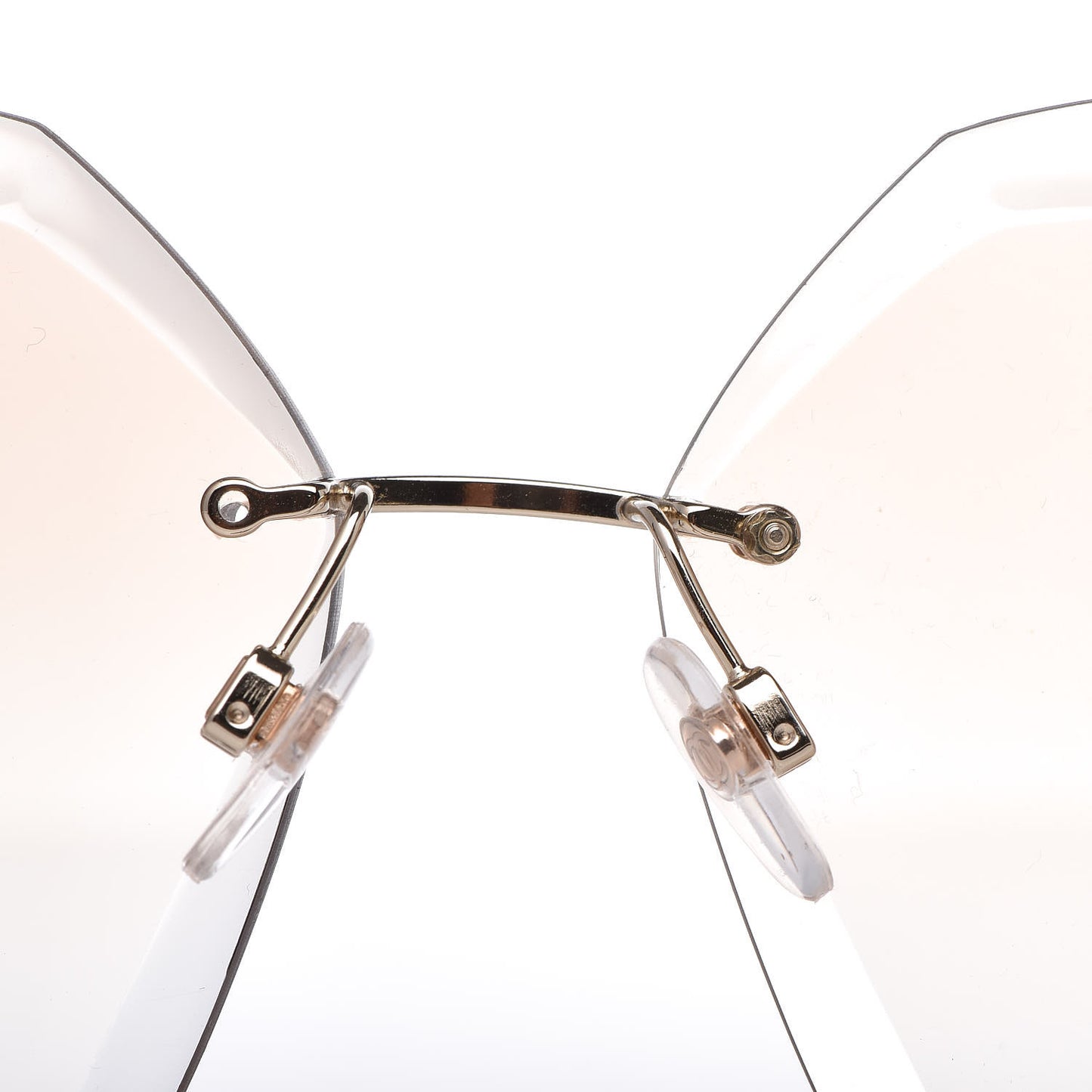 Round Sunglasses 71181 Gold Brown