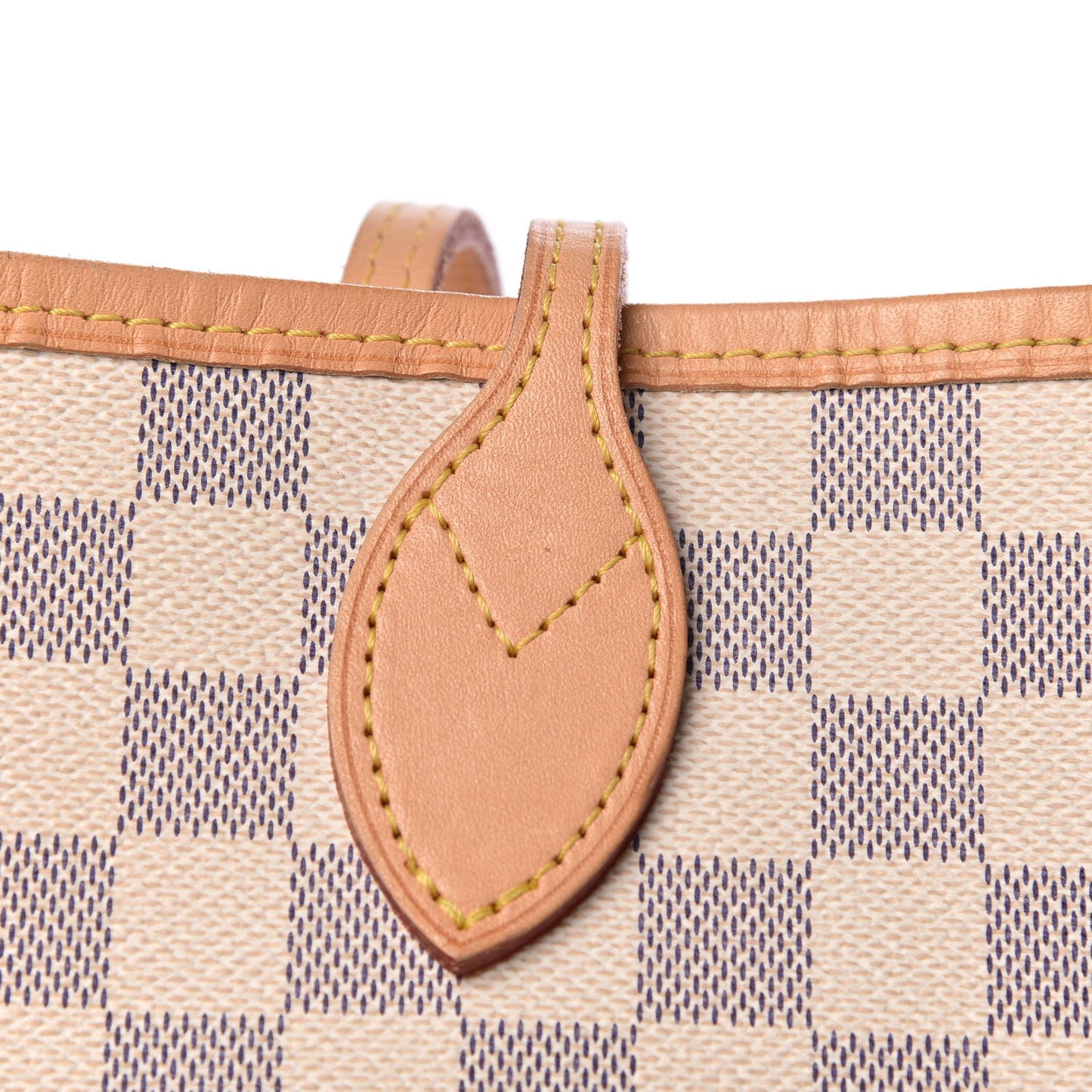 Damier Azur Neo Neverfull MM Rose Ballerine
