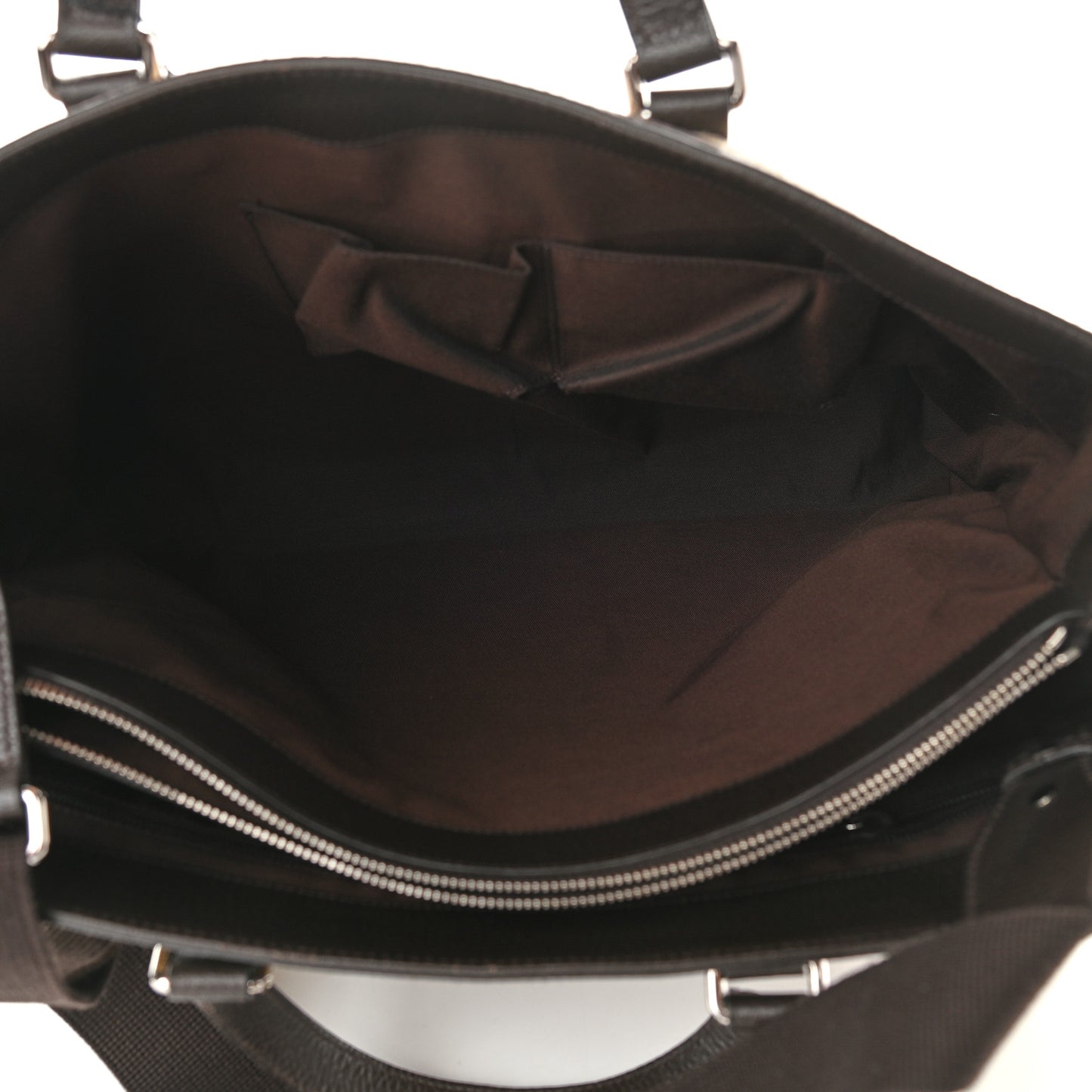 GG Monogram Large Joy Tote Bag Dark Brown