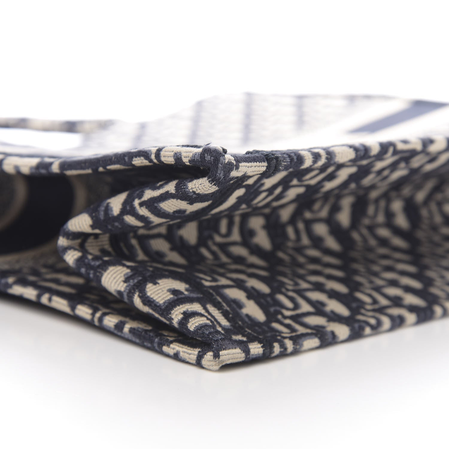 Christian Dior Oblique Book Tote Blue Multicolor 4 of 7