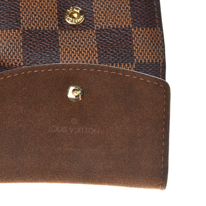 Louis Vuitton Damier Ebene Cufflinks Case 6 of 6