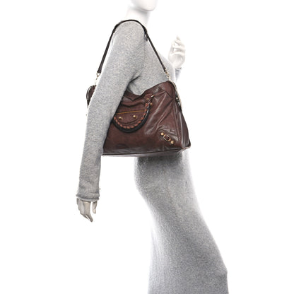 Balenciaga Agneau Classic Hardware City Cigare Fonce 2 of 12