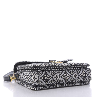 Louis Vuitton Jacquard Since 1854 Pochette Metis Grey 4 of 9