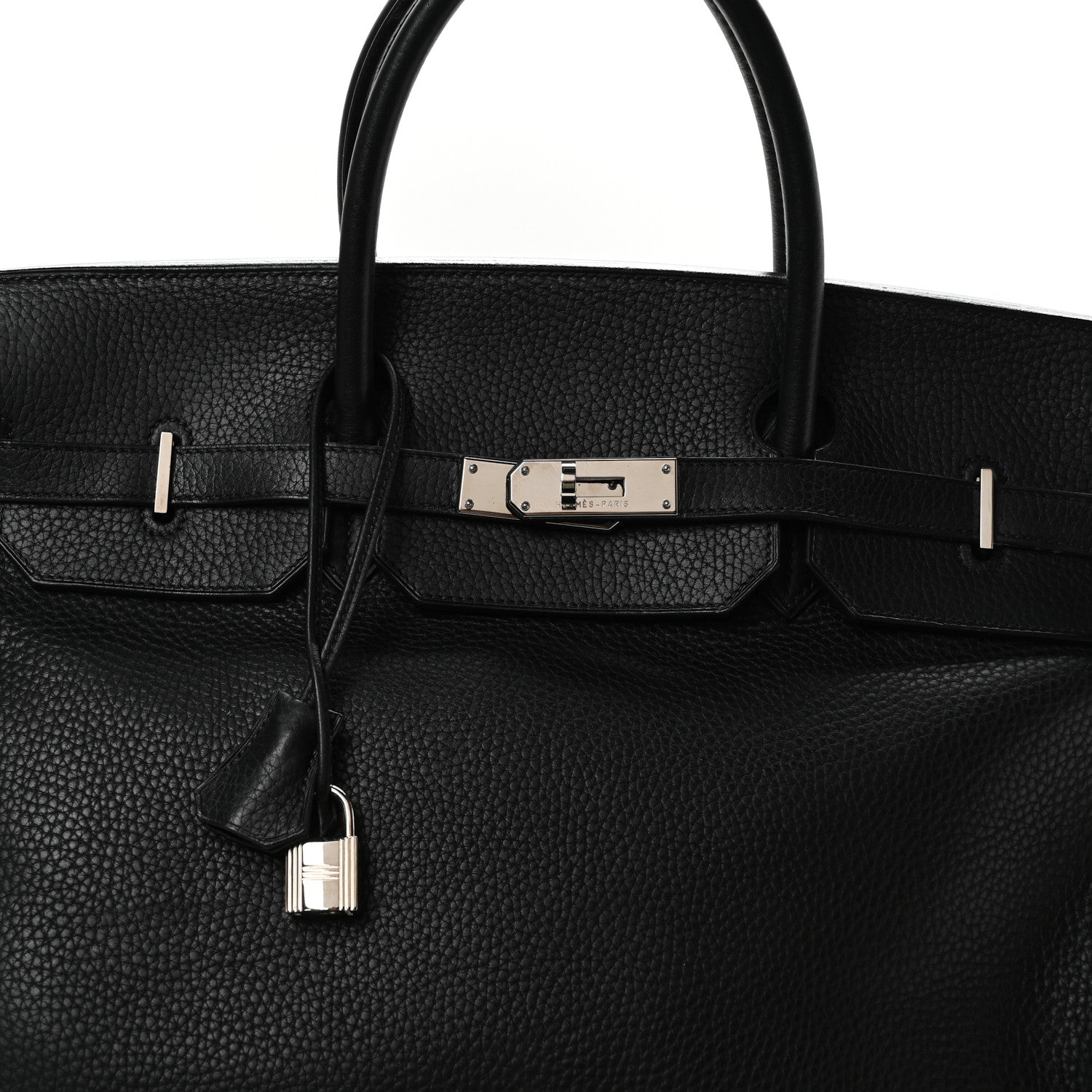 Hermes Taurillon Clemence Birkin 40 Black 8 of 11