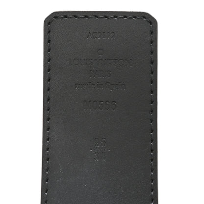 Louis Vuitton Calfskin Monogram 40mm LV Initiales Reversible Belt 95 38 Black 5 of 7