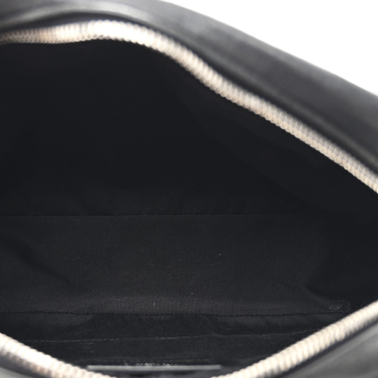 Saint Laurent Lambskin Monogram Embossed Small Lou Camera Bag Black 5 of 11