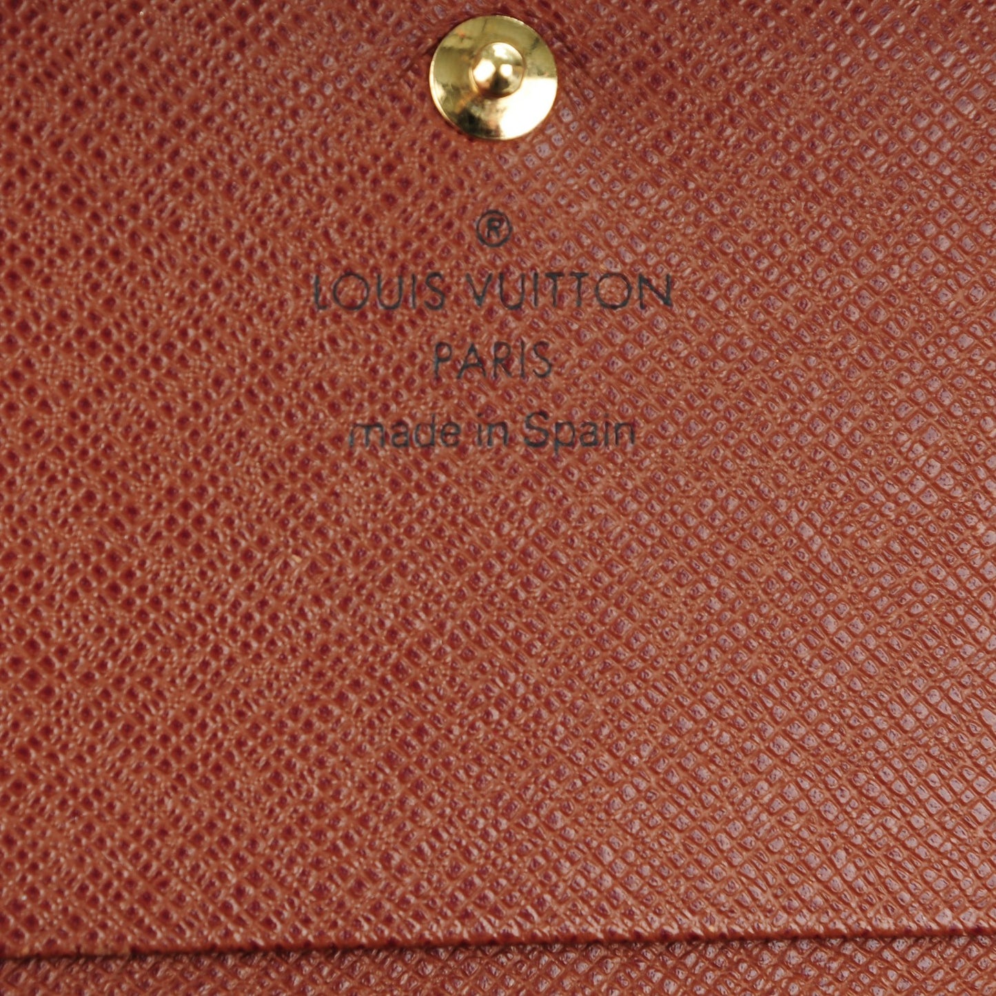 Monogram Porte-Monnaie Billets Tresor Wallet