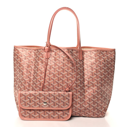 Goyard Iridescent Goyardine Saint Louis PM Pearly Coral 3 of 11