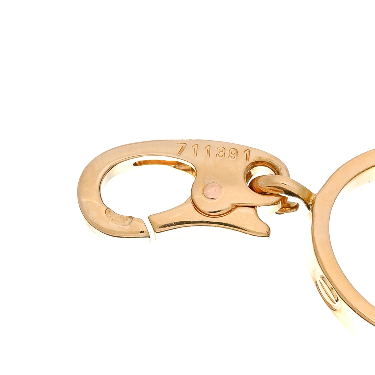 Cartier 18K Yellow Gold LOVE Ring Charm 4 of 4