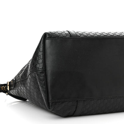 Gucci Soft Microguccissima Dome Satchel Black 9 of 19