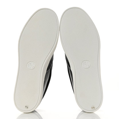 Gucci Guccissima Mens Dublin Slip On Sneakers 11.5 Black 5 of 9