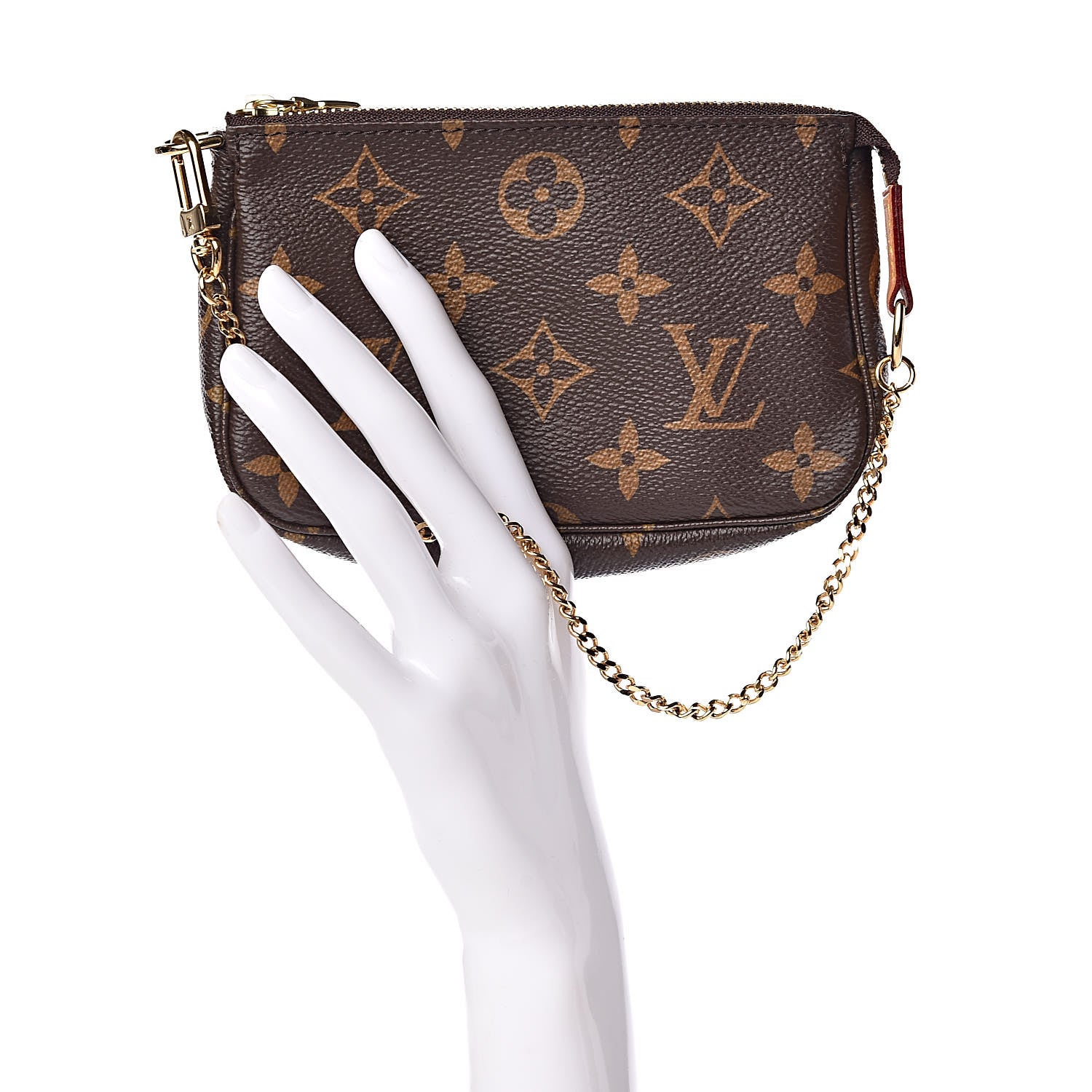 Louis Vuitton Monogram Mini Pochette Accessories 2 of 10