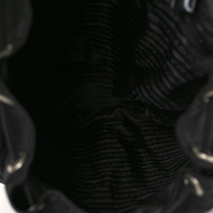 Prada Nylon Vela Medium Backpack Black 5 of 9