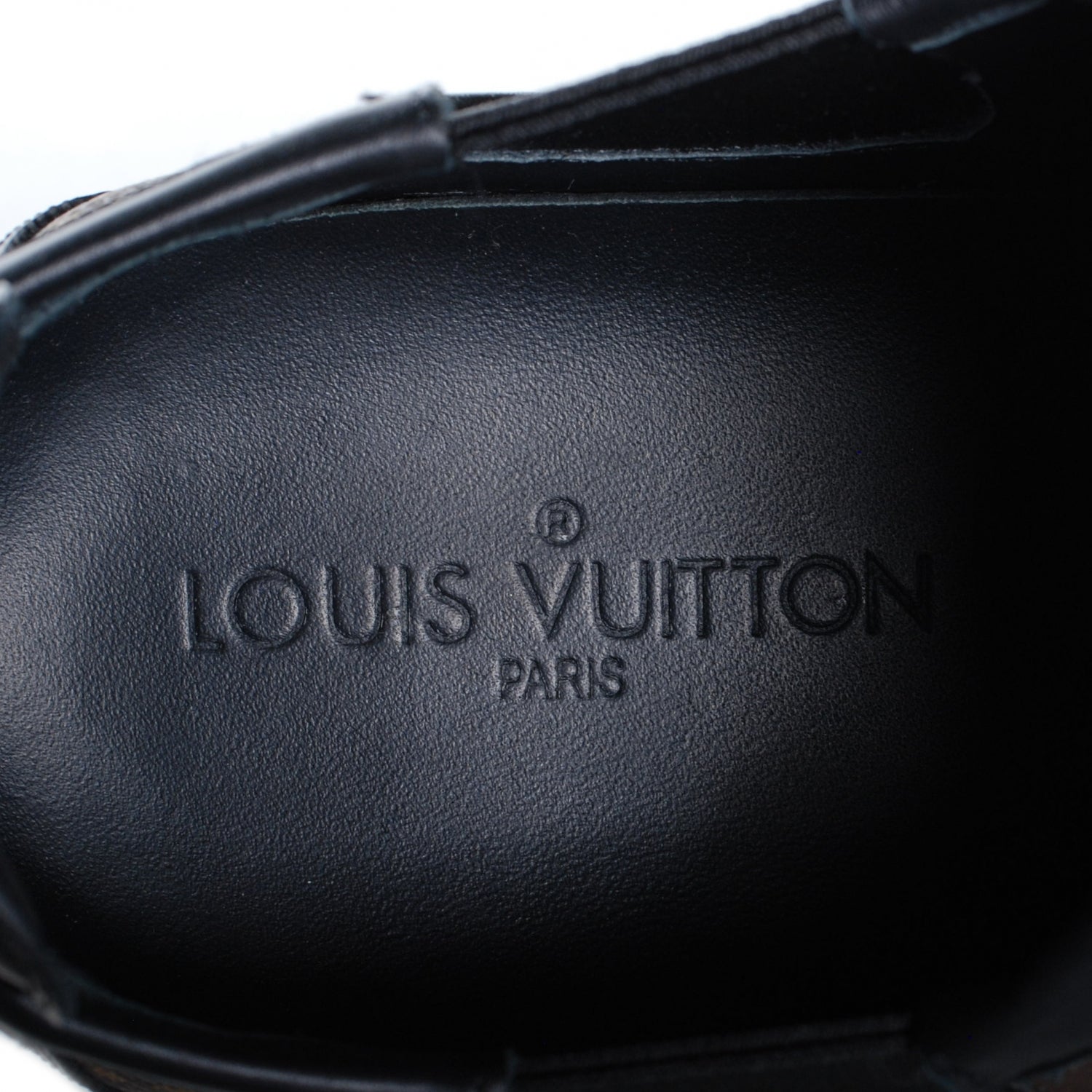 Louis Vuitton Calfskin Monogram Sneakers Tennis Shoes 10 8 of 9
