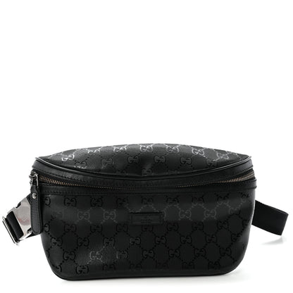 Gucci Imprime Monogram Belt Bag Black 1 of 10