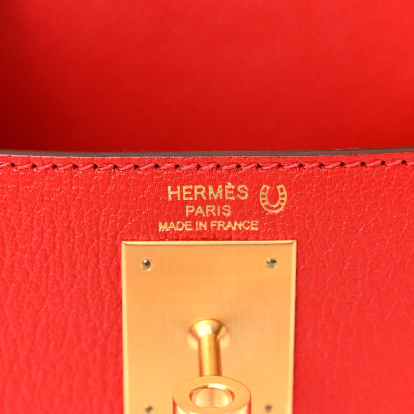 Chevre Mysore Horseshoe Kelly Sellier 28 Rouge De Coeur Rose Pourpre