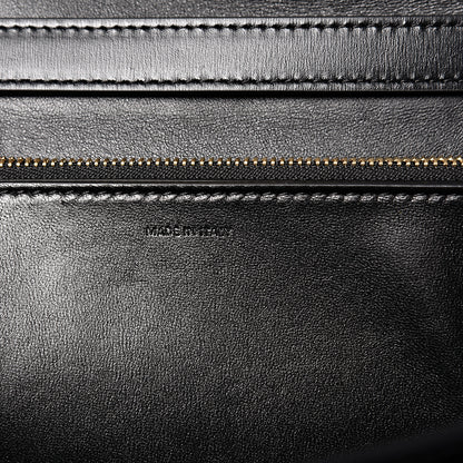 Celine Box Calfskin Medium Classic Box Flap Bag Black 6 of 8