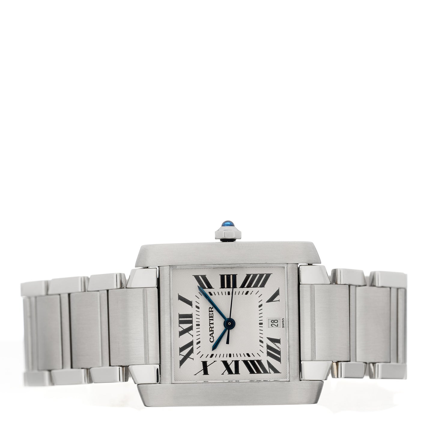 Stainless Steel 28mm Tank Francaise Automatic Watch