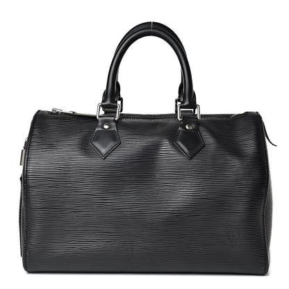 Louis Vuitton Epi Speedy 25 Black 1 of 17