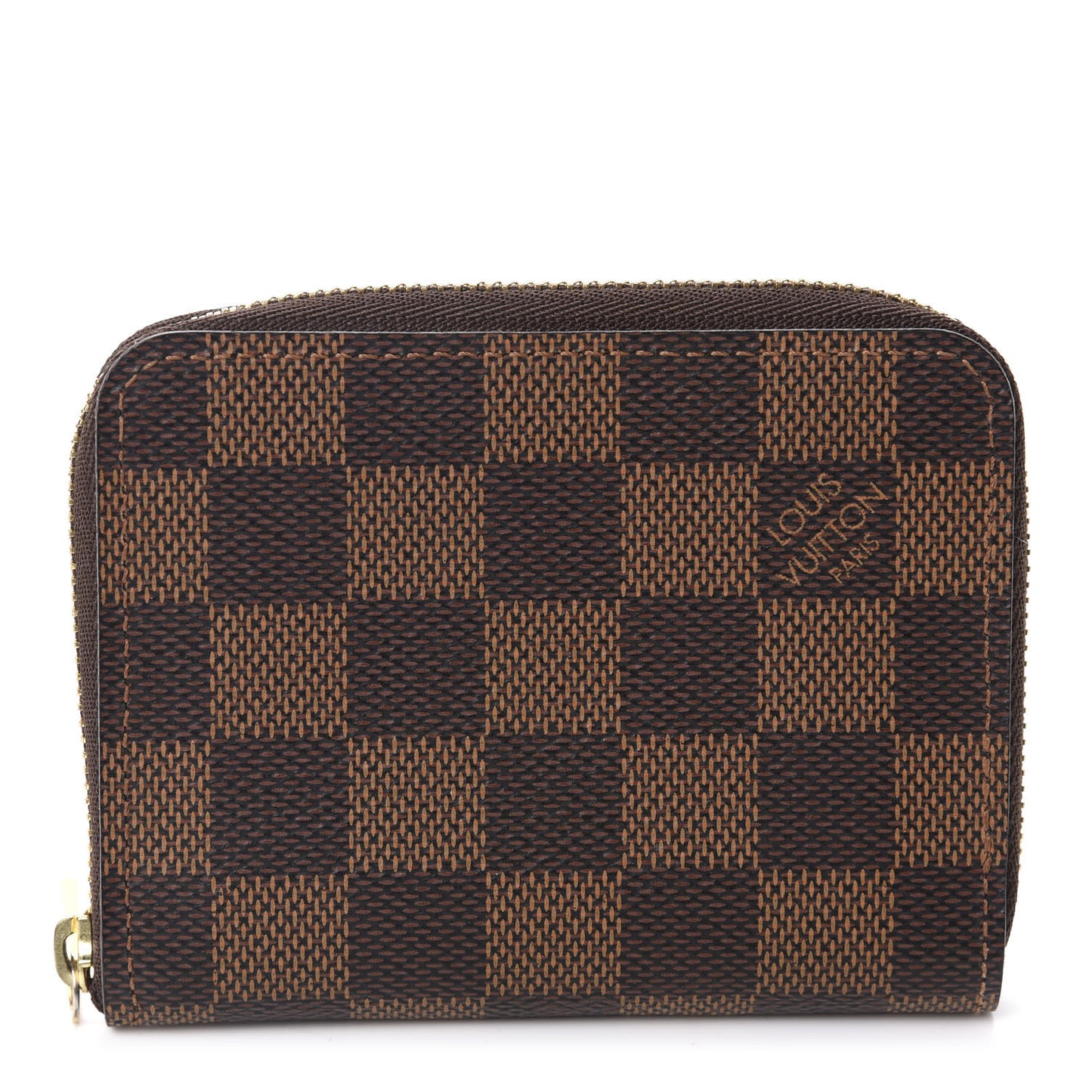 Damier Ebene Zippy Coin Purse