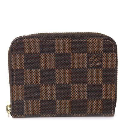 Louis Vuitton Damier Ebene Zippy Coin Purse 1 of 6
