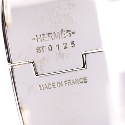 Hermes Enamel Wide Clic Clac H Bracelet PM Bleu Biarritz 5 of 6