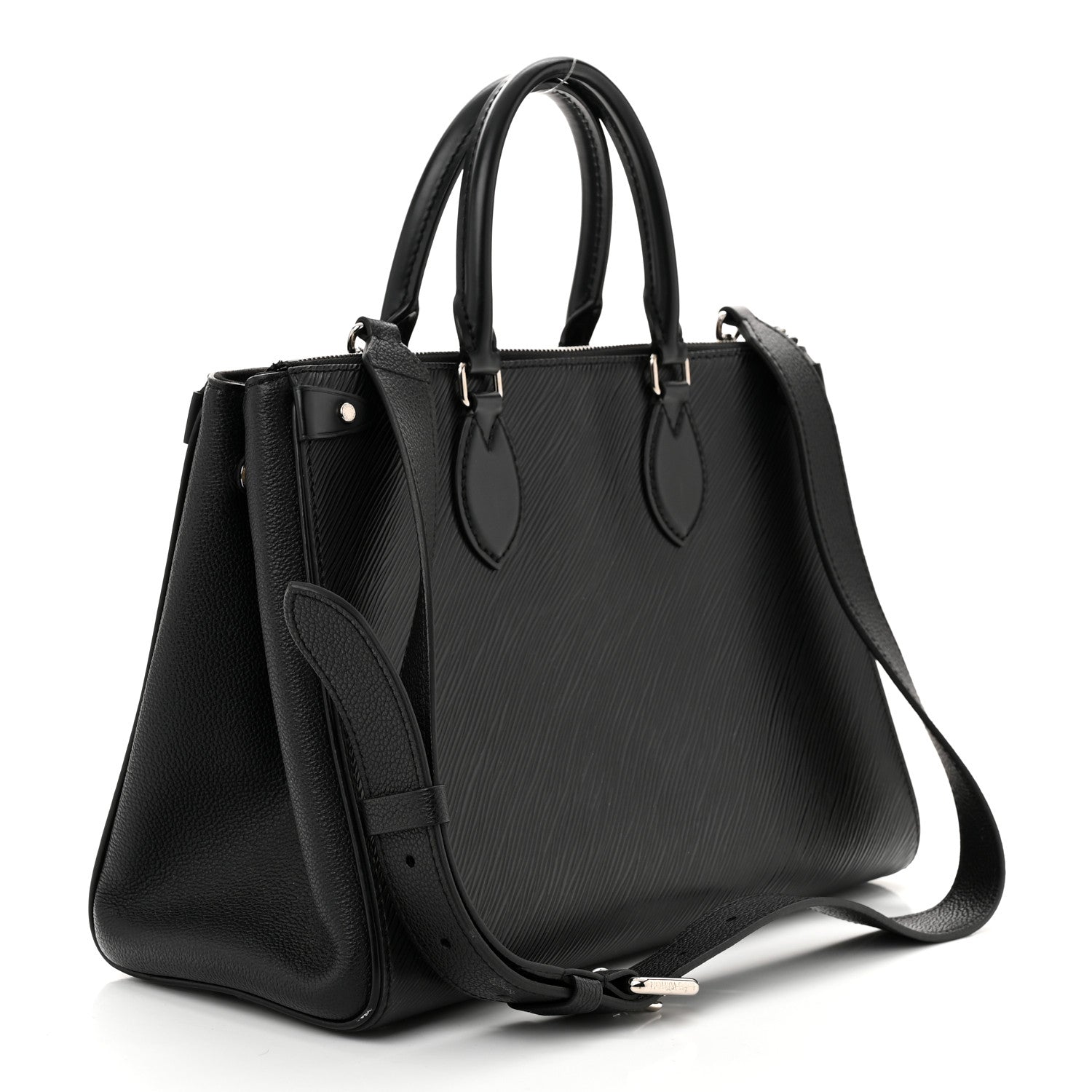 Louis Vuitton Epi Grenelle Tote MM Black 3 of 10