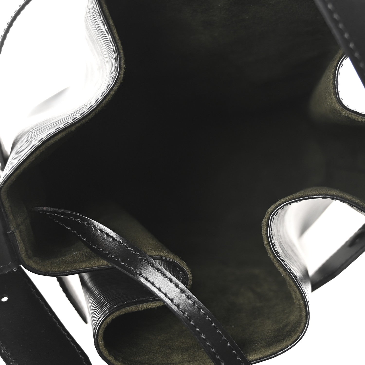 Louis Vuitton Epi Sac D'epaule Black 5 of 9